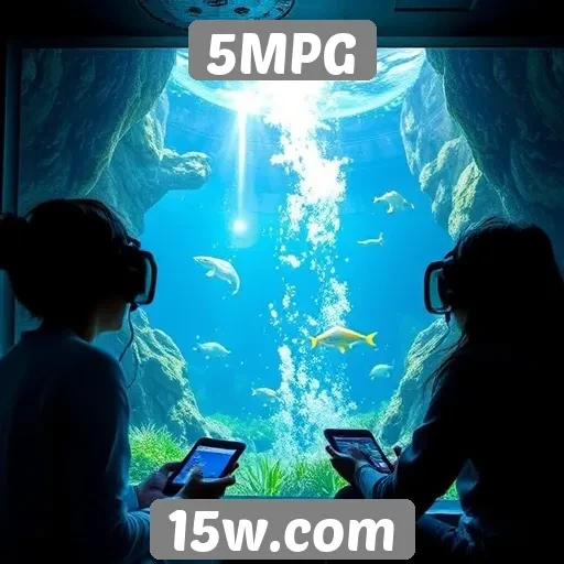 Experiências de jogo imersivas no site 5MPG